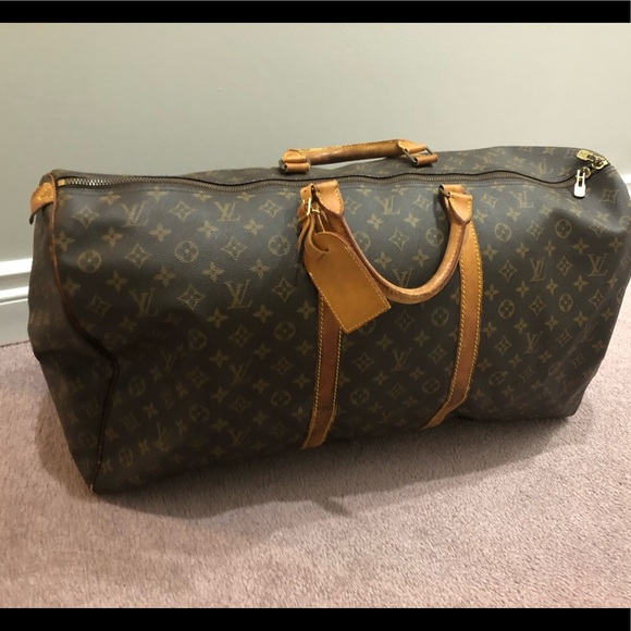 Vintage Authentic Louis Vuitton Kepall 60 Duffel - Picture 2 of 8